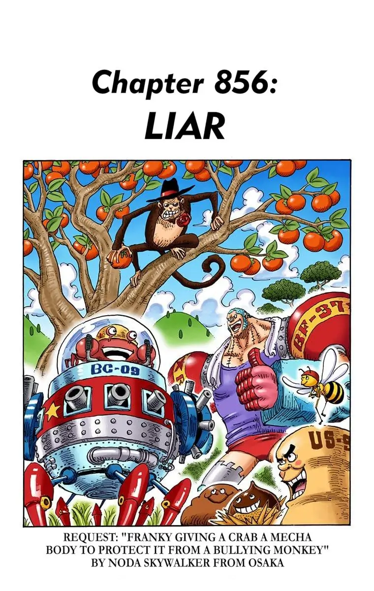 One Piece Digital Colored Chapter 856 image 01